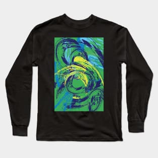 Green Bang Long Sleeve T-Shirt